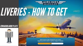 Airlines Manager Tycoon Best Tips  Liveries Painting planes [upl. by Enohsal]