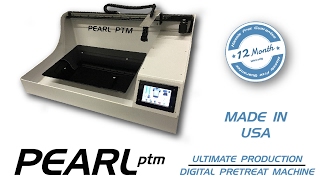 Pearl PTM  DTG PretreaterPretreatment Machine  SPRAY QUALITY [upl. by Aljan]