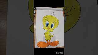 Tweety ❤️ Cartoon series day 8❤️ subscribe for day 9tweety cartoon cartoonseries drawing [upl. by Amaryl]