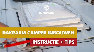 Dakraam Camper Inbouwen  Complete Instructie  Tips [upl. by Dennis]