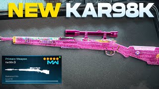 The NEW KAR98K SNIPER in Warzone 3 1 SHOT [upl. by Scoter]