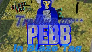 Trolling as PEBB in Blaze Tag [upl. by Fraze]