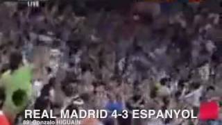 Himno del Real Madrid Centenario  2002 con Placido Domingo  Bonus Goles de Higuaín [upl. by Adnamar]