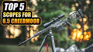 TOP 5 Best Scopes for 65 Creedmoor  Madman Review [upl. by Eninotna302]