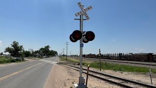 062823 Right Of Way Road 4 Railroad Crossing Update Sterling CO [upl. by Abe387]