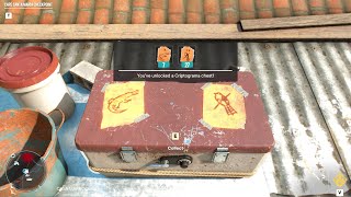 FarCry 6  CriptoGrama Chest amp Chart Location  Number  7 amp 27  Hazmat Mask MKII [upl. by Yllaw]