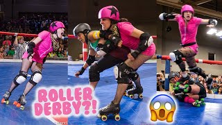 ROLLER DERBY HIGHLIGHTS [upl. by Ahsinor934]