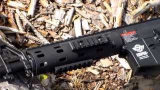 MadBull Daniel Defense MFR 7quot Airsoft Handguard Review [upl. by Lyreb207]