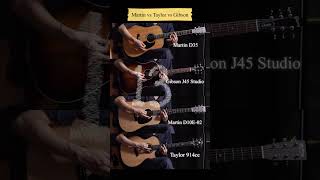 Martin Taylor Gibson Comparison 13 acousticgroove [upl. by Alys]