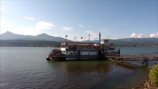 River Boat Cruise on the Columbia Gorge Sternwheeler  Cascade Locks Oregon  August 11 2013 [upl. by Asillam304]