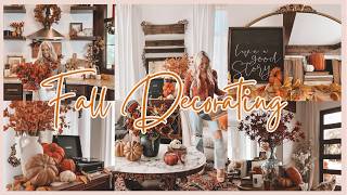 🍂 NEW FALL DECORATING MARATHON  COZY FALL HOME DECOR  FALL DECOR IDEAS 2024  FALL AESTHETIC 🍁 [upl. by Ohcamac602]