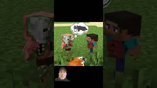 A fox or a dog minecraft minecraftanimation minecraftmemes memes animationminecraft shorts [upl. by Adnoloy]