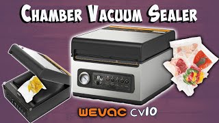 Wevac CV 10 Chamber Vacuum Sealer Review  The Most Versatile Budget Sealer [upl. by Fari]