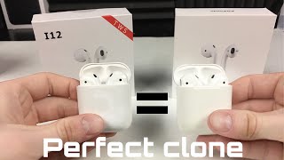 I12Tws Vs Airpods  Perfect Clone [upl. by Leena]