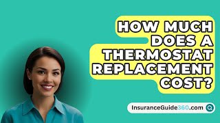 How Much Does a Thermostat Replacement Cost  InsuranceGuide360com [upl. by Tella]