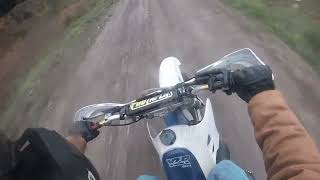 1995 yz 250 wstroker and cr 85 short ride 102624 part 1 [upl. by Airak932]