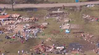 Henryville to Marysville path of destruction in Southern Indiana [upl. by Odrawde104]