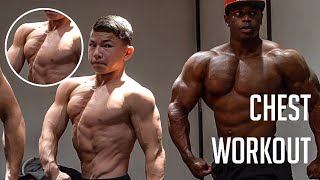 3 UPPER CHEST EXERCISES FOR DETAIL  Tristyn Lee ft Breon Ansley [upl. by Valentina]