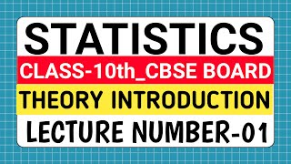 Statistics class 10  Statistics class 10 cbse  Class 10 statistics  Statistics class 10 ncert [upl. by Eissen]