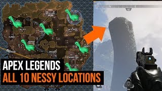 Apex Legends guide All 10 Nessy locations  How to summon Nessy [upl. by Ecadnac]