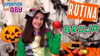 MI RUTINA DE MAÑANA BRUJA 🎃 Hechizos divertidos de Halloween [upl. by Lucic260]