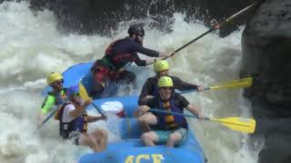 Upper Gauley White Water Rafting  EXTREME WIPEOUTS  Full Video [upl. by Soirtimid]