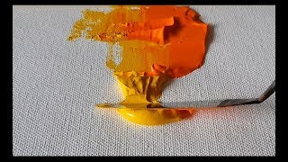 Abstract painting  How to use palette knife  Create texture in Acrylics  Demonstration [upl. by Eamon650]