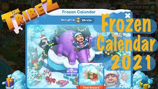 The Tribez Build a Village  Frozen Calendar 2021 [upl. by Aleuname]