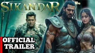 SIKANDAR  Trailer Salman Khan Rashmika Mandanna Amitabh Bachchan ARMurugadoss In Cinemastrailer [upl. by Eelitan674]