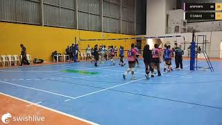 TAÇA PARANÁ DE VOLEIBOL SUB 16 AFSPORTS VS D CAXIAS [upl. by Cynthy]