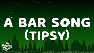 Shaboozey  A Bar Song Tipsy Lyrics [upl. by Denver]