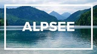 Alpsee  Travel Germany 4K [upl. by Svensen390]