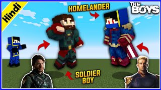 I Became Homelander And Soldier Boy In Minecraft  The Boys  Xtreme [upl. by Elysee]