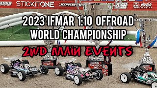 2023 IFMAR 110 World Championships  2wd Buggy Triple Amains  First Title For TLR in 20 Years [upl. by Spector409]