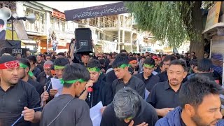 Arbaeen e Hussaini At Kargil  20 safar 2023  Dastai Abassia Pashkum  Zamani Production [upl. by Enirrok]