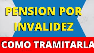 🚀 ANSES PENSION POR INVALIDEZ  REQUISITOS PENSION POR INCAPACIDAD noticiasanses [upl. by Alverta473]