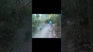 Real Trail riding Keep up Hold the curve atv counter steering sportriders trailride gopro [upl. by Erena]