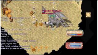 Ultima Online Warrior Soloing an Ancient Wyrm [upl. by Waller704]