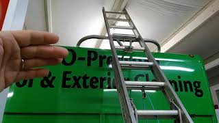 Ladder Safety  Using an extension ladder [upl. by Rednas]