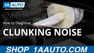 Clunking Noise When Driving Your Car SUV or Truck Over Bumps [upl. by Hnao694]