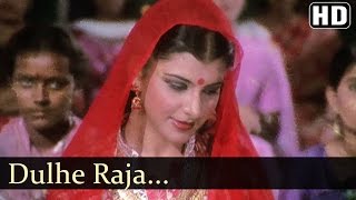 Dulhe Raja HD  Prem Geet Songs  Raj Babbar  Anita Raj  Asha Bhosle  Dance  Filmigaane [upl. by Lednahs831]