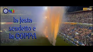 ⭐️⭐️ 🇮🇹 La consegna della Coppa INTER vs Lazio  Inter campione dItalia  Seconda stella [upl. by Nedry]