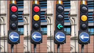 City Of London Farringdon Street A201 JO Snow Hill SRL Urban 64 Traffic Lights [upl. by Yellek]