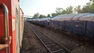 12490 Dadar  Bikaner Express Continues Journey from Raika Baug Station [upl. by Rramaj760]