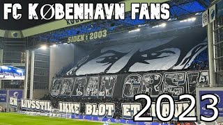 FC KØBENHAVN FANS  2023  Ultras North [upl. by Rekyr]