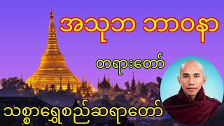 Dhamma အသုဘဘာဝနာ တရား​တော် သစ္စာ​ရွှေစည်ဆရာ​တော် [upl. by Hebrew57]