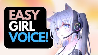 How to do a GIRL Voice EASY in 2023 No voice changer [upl. by Kursh]