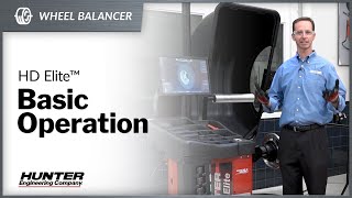 HD Elite™ Wheel Balancer Basic Operation [upl. by Daisi133]