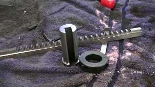 Broaching a Keyway in a Split Shaft Collar [upl. by Kristos981]