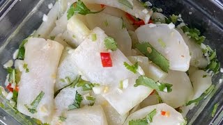 Easy Kohlrabi Side Dish SimpleampQuick [upl. by Fonzie]